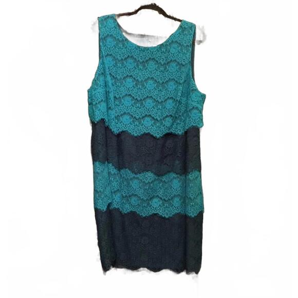 2X Jessica Simpson Lace Dress - Picture 1 of 3